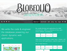 Tablet Screenshot of blobfolio.com